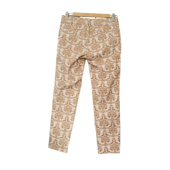 Anthropologie Cartonnier Damask Charlie Ankle Pants Sz 2 - Picture 3 of 10